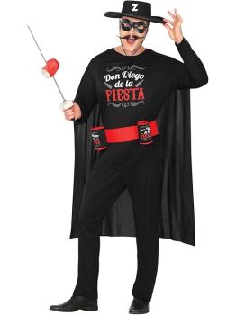 Disfraz Don Diego de la Fiesta Adulto