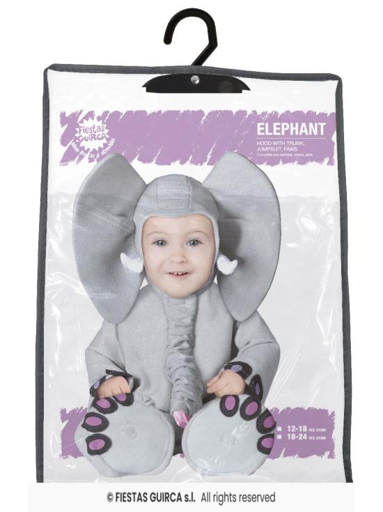 Disfraz Elefante Baby .