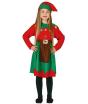 Disfraz Elfa Papá Noel para niña