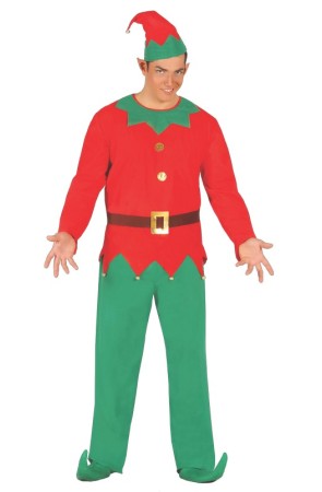 Disfraz de Elfo Granuja  para adultos