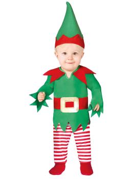 Disfraz Elfo Navideño para bebé