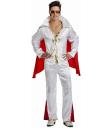 Disfraz Elvis Blanco Lujo talla adulto