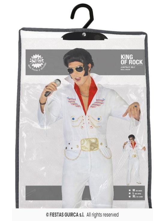 Disfraz Elvis Rey del Rock para adulto