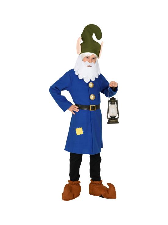 Disfraz Enanito Blancanieves Azul talla infantil