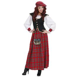 Disfraz Escocesa Elegante adulta