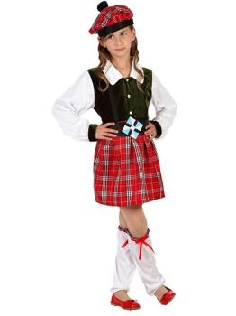 Disfraz Escocesa Tradicional niña