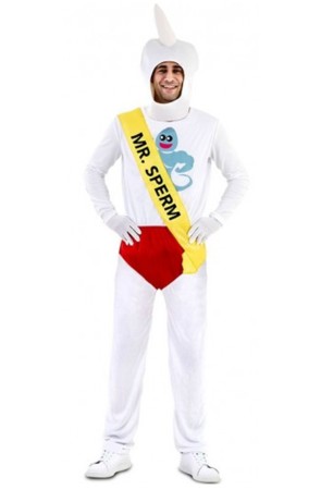 Disfraz Espermatozoide Fiestero para adultos