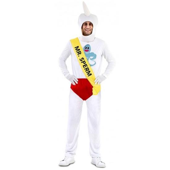 Disfraz Espermatozoide Fiestero para adultos Disfraz Espermatozoide Fiestero para adultos
