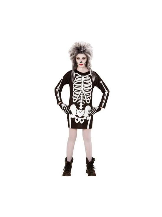 Disfraz Esqueleto Vestido infantil
