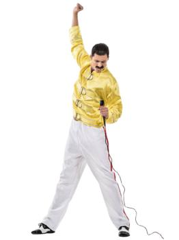 Disfraz Estrella del Rock  Freddie Mercury adulto
