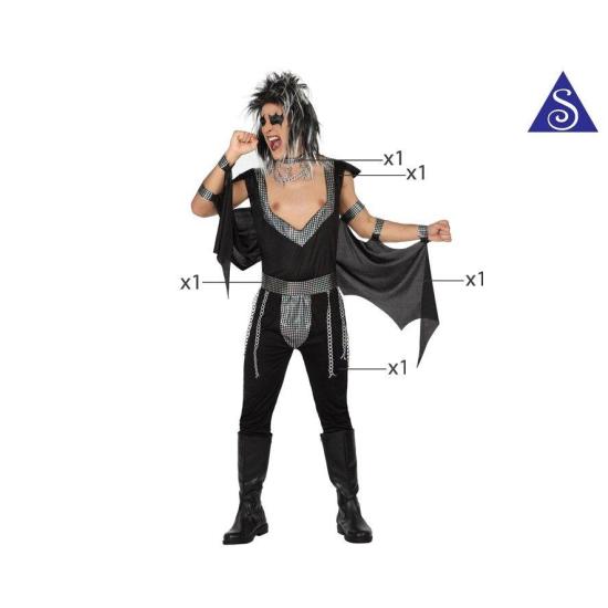 Disfraz Estrella del Rock adulto