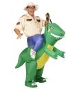 Disfraz Explorador  Dinosaurio Hinchable talla única adulto