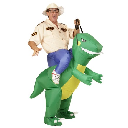 Disfraz Explorador  Dinosaurio Hinchable talla única adulto