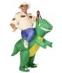Disfraz Explorador  Dinosaurio Hinchable talla única adulto