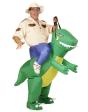 Disfraz Explorador  Dinosaurio Hinchable talla única adulto