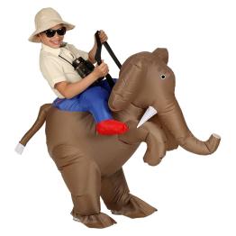 Disfraz Explorador sobre Elefante infantil
