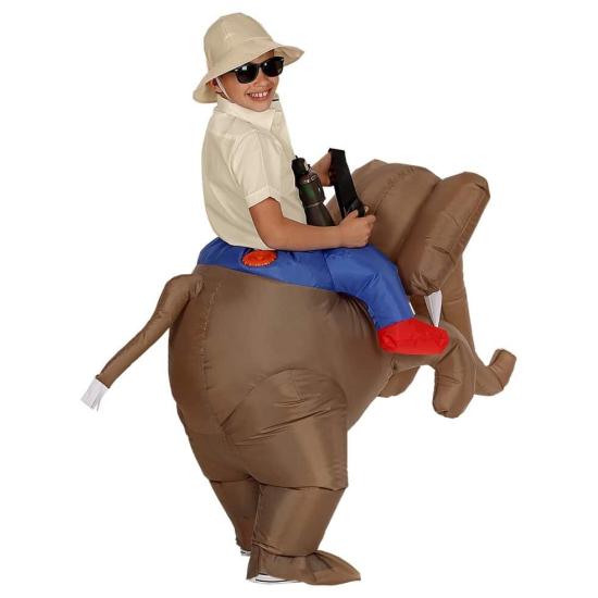 Disfraz Explorador sobre Elefante infantil