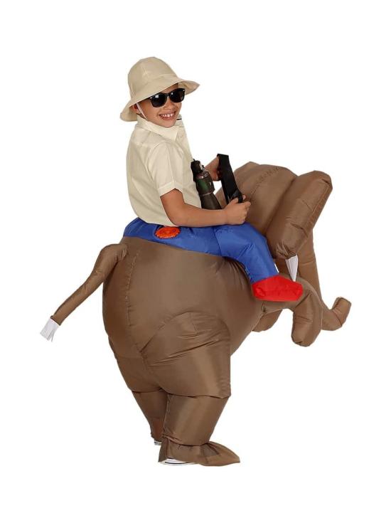 Disfraz Explorador sobre Elefante infantil