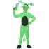 Disfraz extraterrestre verde niño