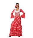 Disfraz Flamenca Rojo Alvero para adulta