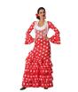 Disfraz Flamenca Rojo Alvero para adulta