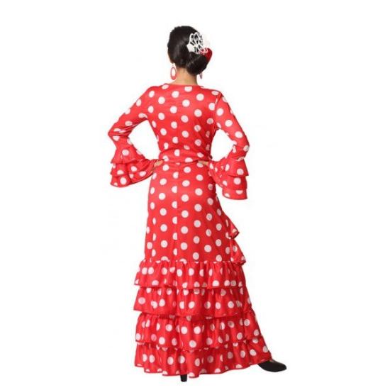 Disfraz Flamenca Rojo Alvero para adulta