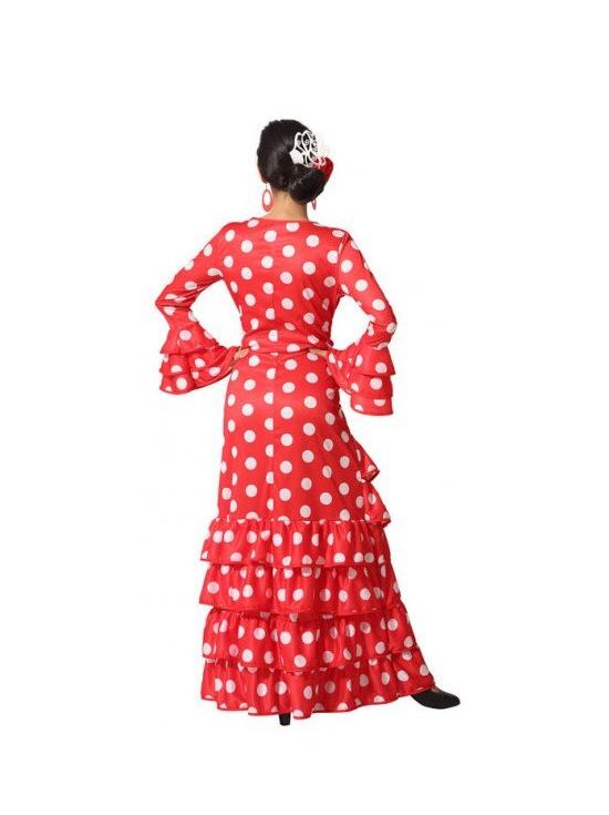 Disfraz Flamenca Rojo Alvero para adulta