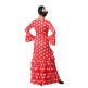 Disfraz Flamenca Rojo Alvero para adulta