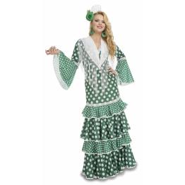 Disfraz Flamenca Verde para mujer