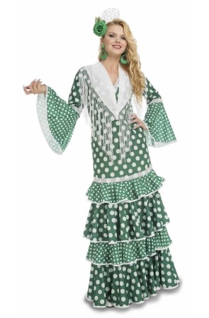 Disfraz Flamenca Verde para mujer