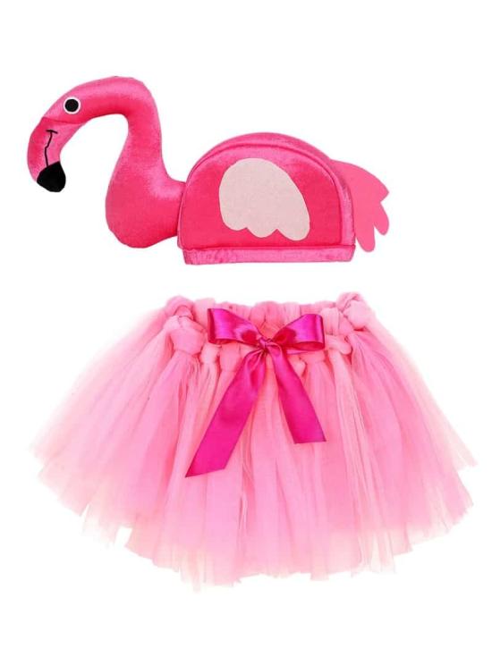 Disfraz Flamenco Rosa talla infantil