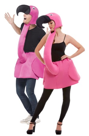 Disfraz Flamenco Rosa para adultos