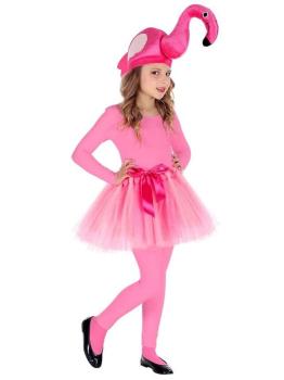 Disfraz Flamenco Rosa talla infantil