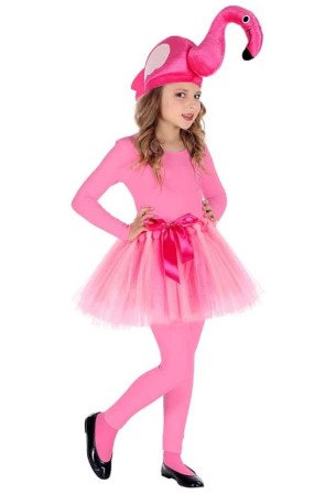 Disfraz Flamenco Rosa talla infantil