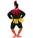 Disfraz Gallo Negro  adultos.
