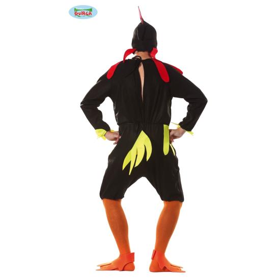 Disfraz Gallo Negro  adultos. Disfraz Gallo Negro  adultos.