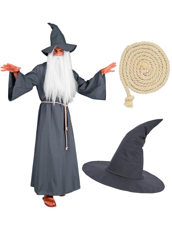 Disfraz Gandalf Seños de los Anillos adulto