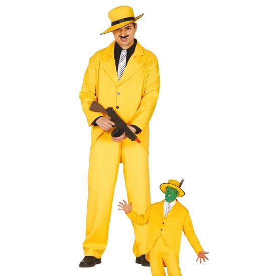 Disfraz Gangster Película la Máscara para adulto Disfraz Gangster Película la Máscara para adulto