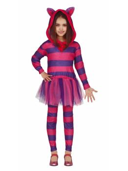Disfraz Gato Cheshire de Alicia infantil