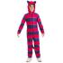 Disfraz Gato de Cheshire infantil unisex – Mono con capucha