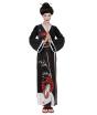 Disfraz Geisha Kimono Negro adulta