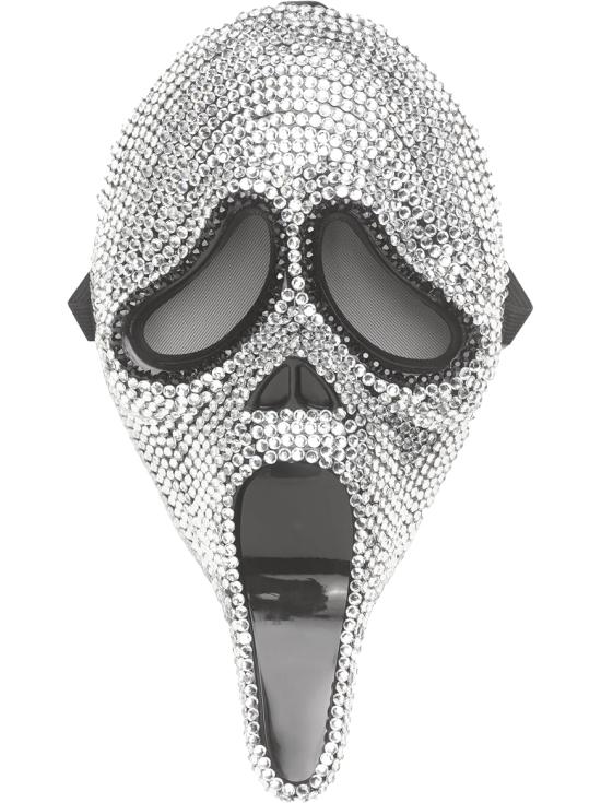 Disfraz Ghost Face Bling Mujer – Terror Brillante y Estilo Deslumbrante