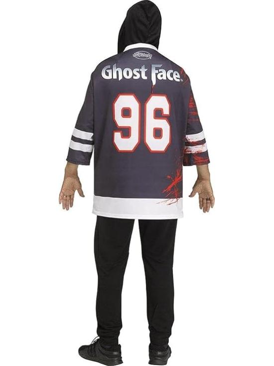 Disfraz Ghost Face Camiseta de Hockey – Terror Deportivo para Adultos