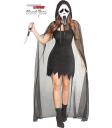 Disfraz Ghostface negro 30 aniversario para adulta