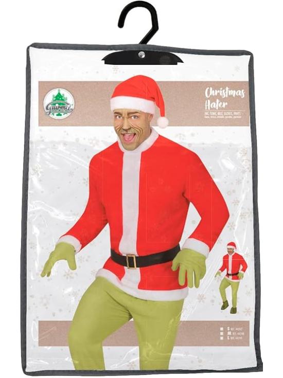 Disfraz Grinch de Navidad Adulto