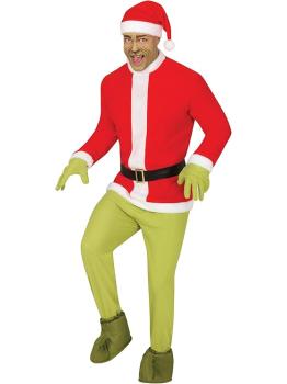 Disfraz Grinch de Navidad Adulto