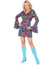 Disfraz Groovy años 70 Fashion Blue adulta