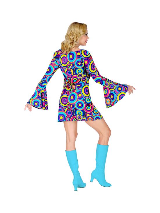 Disfraz Groovy años 70 Fashion Blue adulta