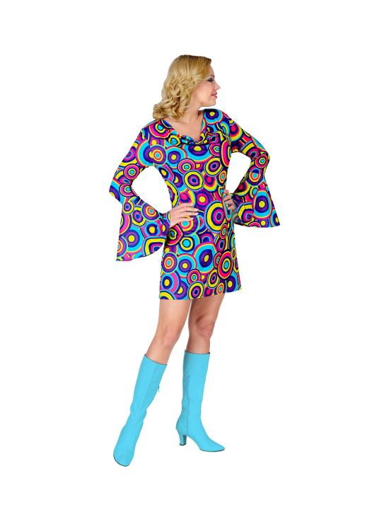 Disfraz Groovy años 70 Fashion Blue adulta