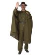 Disfraz Guardia Civil con Capa para adulto